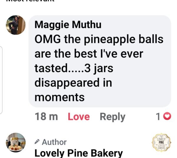 Pineapple Ball Tart - Eggless - Image 2