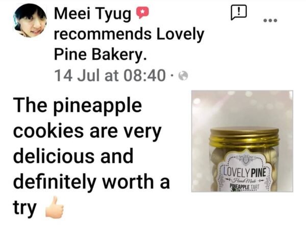 Pineapple Ball Tart - Eggless - Image 3