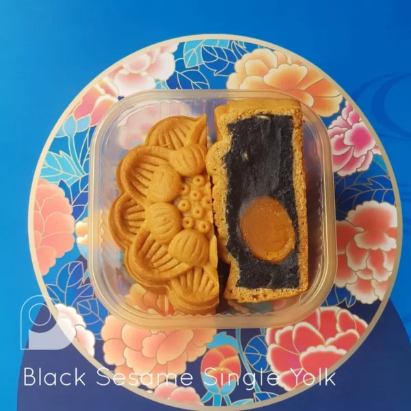 Black Sesame Lotus Single Yolk