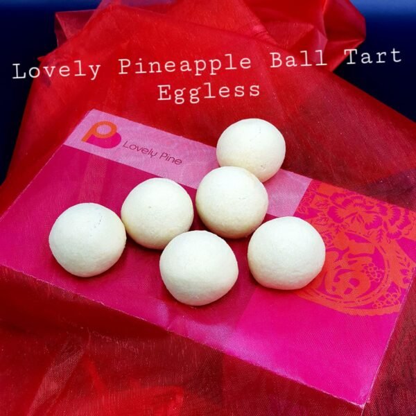 Pineapple Ball Tart - Eggless