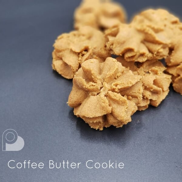 Coffee Butter Cookie - Eggless
