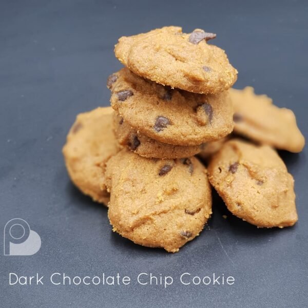 Dark Chocolate Chip Cookie - Eggless