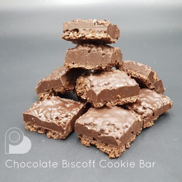 Chocolate Biscoff Cookie Bar