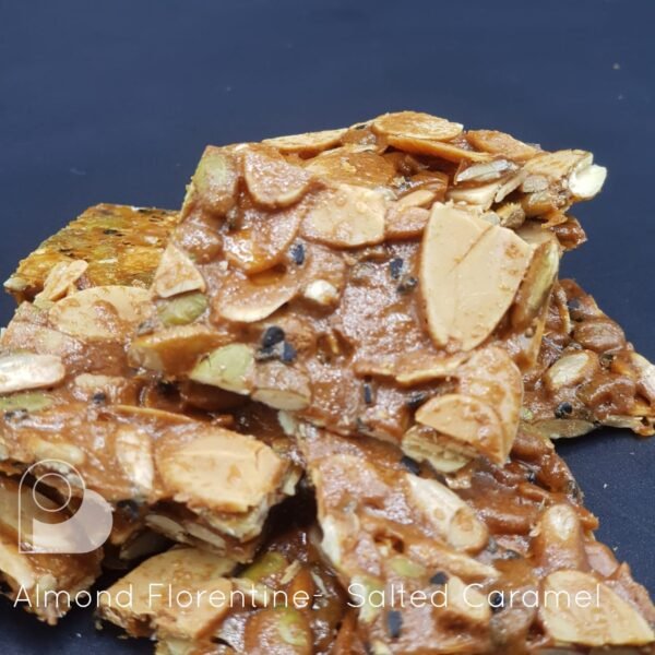 Almond Florentine - Salted Caramel
