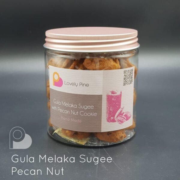 Gula Melaka Sugee With Pecan Nut Cookies - Eggless - Image 4