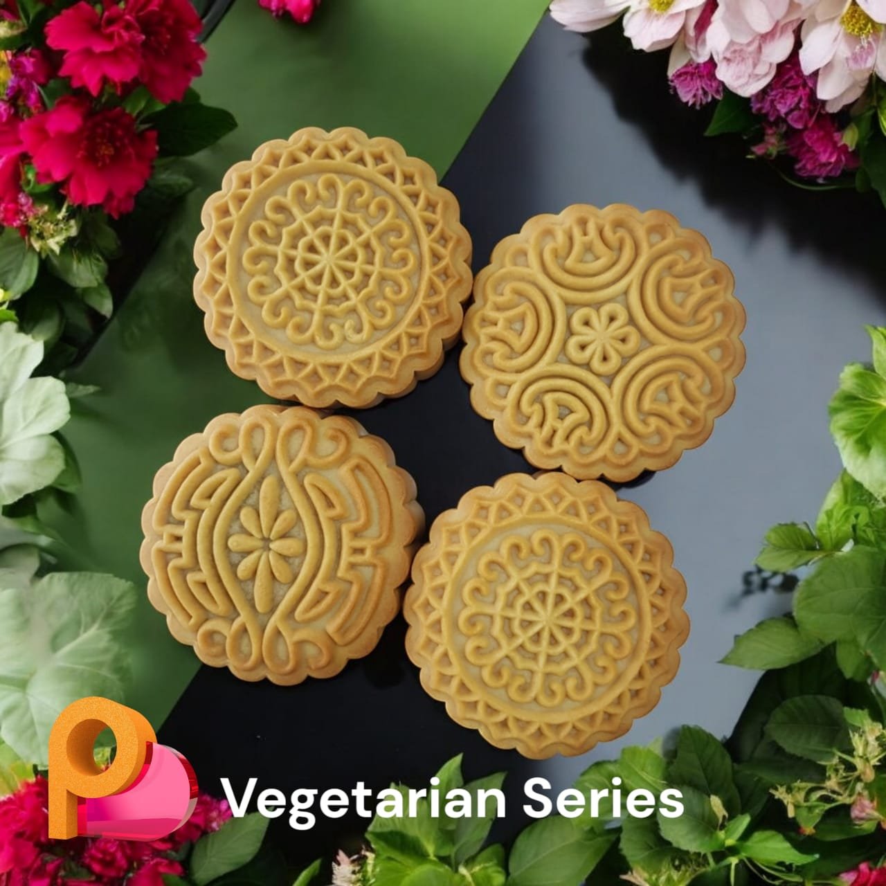 Vegetarian Series Mooncake
